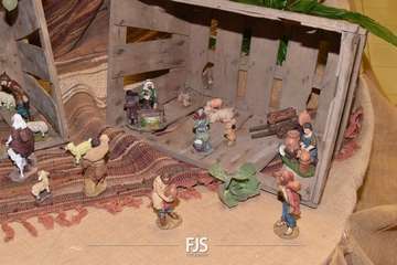 El Roque Azucarero luce nacimiento y árbol de Navidad/Francisco Javier Santana.